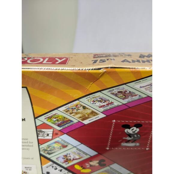 Disneyana - Mickey Mouse Monopoly 75th Anniversary Collector's Edition See Descr - Picture 2 of 9